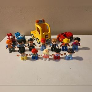 Lego Duplo Figures and vehicles